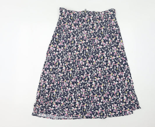 Laura Ashley Women's Floral Skirt Multicoloured Size 16