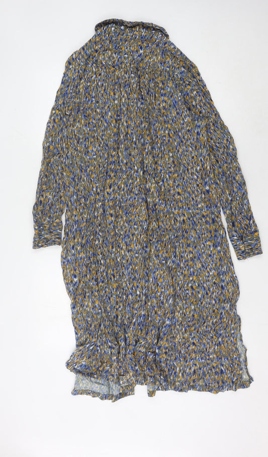 AND/OR Women's Multicoloured Shirt Dress Size 14