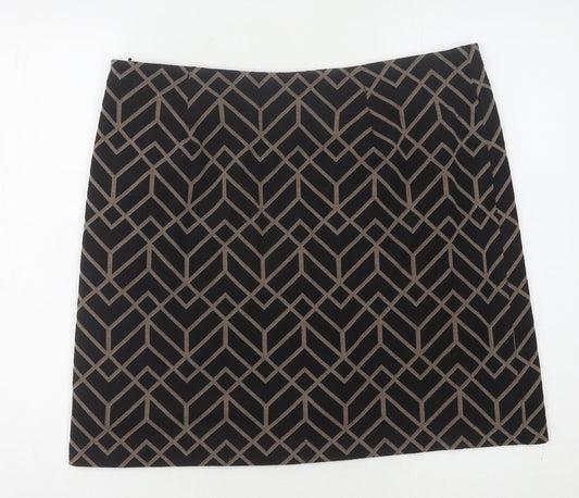 Womens UK Size 14 Wallis Straight & Pencil Velvet Skirt