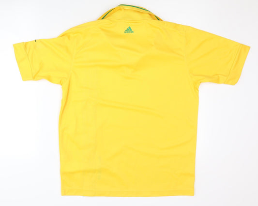 Adidas FIFA World Cup Germany 2006 South Africa Home Shirt Small Yellow Adults