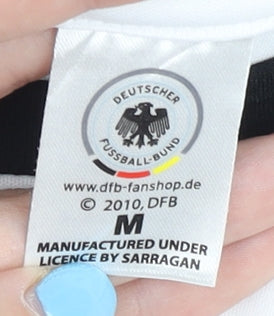 DFB Germany Home Shirt M White Short Sleeves Adult