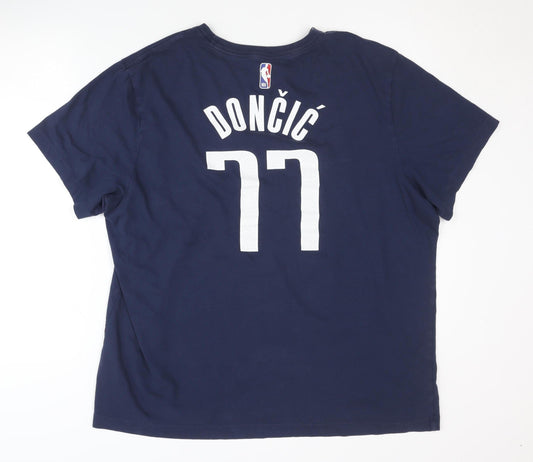 Nike Men's Blue Mavericks Basketball T-Shirt