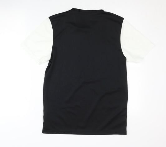 Adidas Men's Black S T-Shirt Sports Activewear