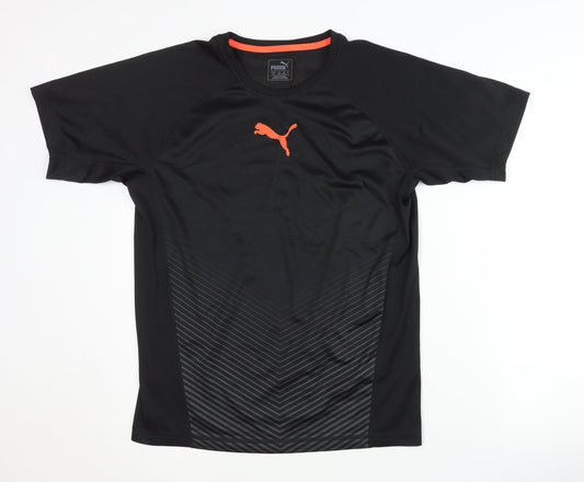 Mens UK Size S PUMA Black T-Shirt