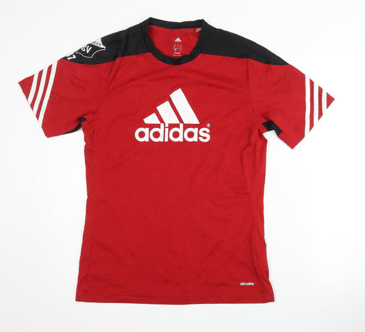 Mens UK Size S adidas Red Gym & Training T-Shirt