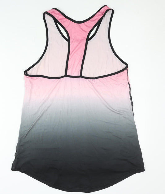 Ellesse Women's Pink & Black Tank Top Size 12