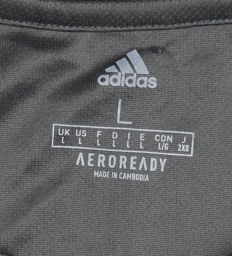 Adidas Men's Black Training T-Shirt Size L