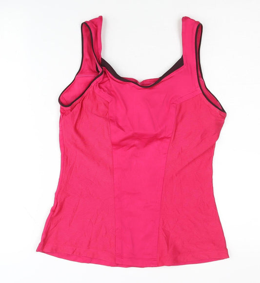 Nike Women's Pink Slim Fit Tank Top Size M
