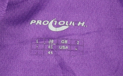 Pro Touch Women's Purple Short Sleeve Running Top