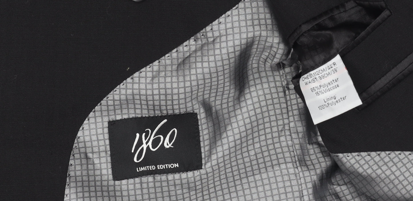 1860 Limited Edition Men's Black XL Blazer