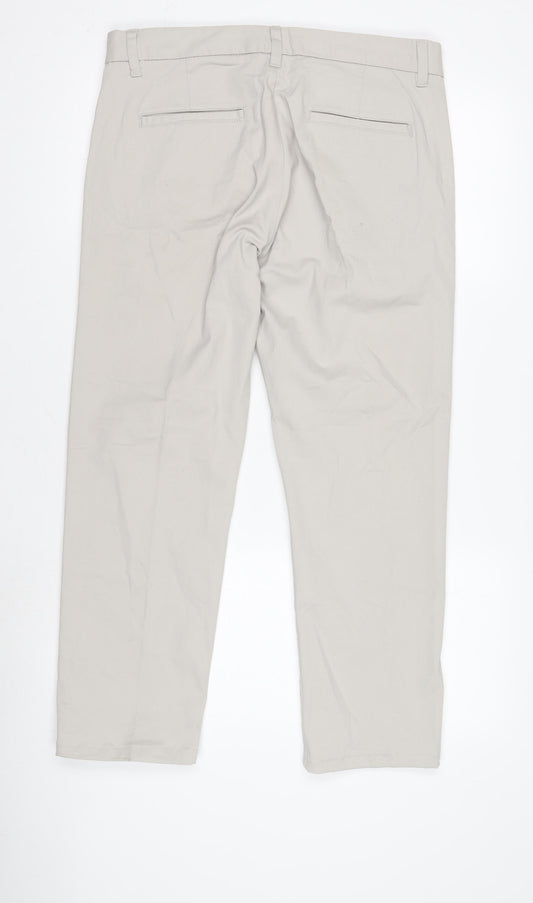 Next Men's Beige Slim Fit Chino Trousers 32S