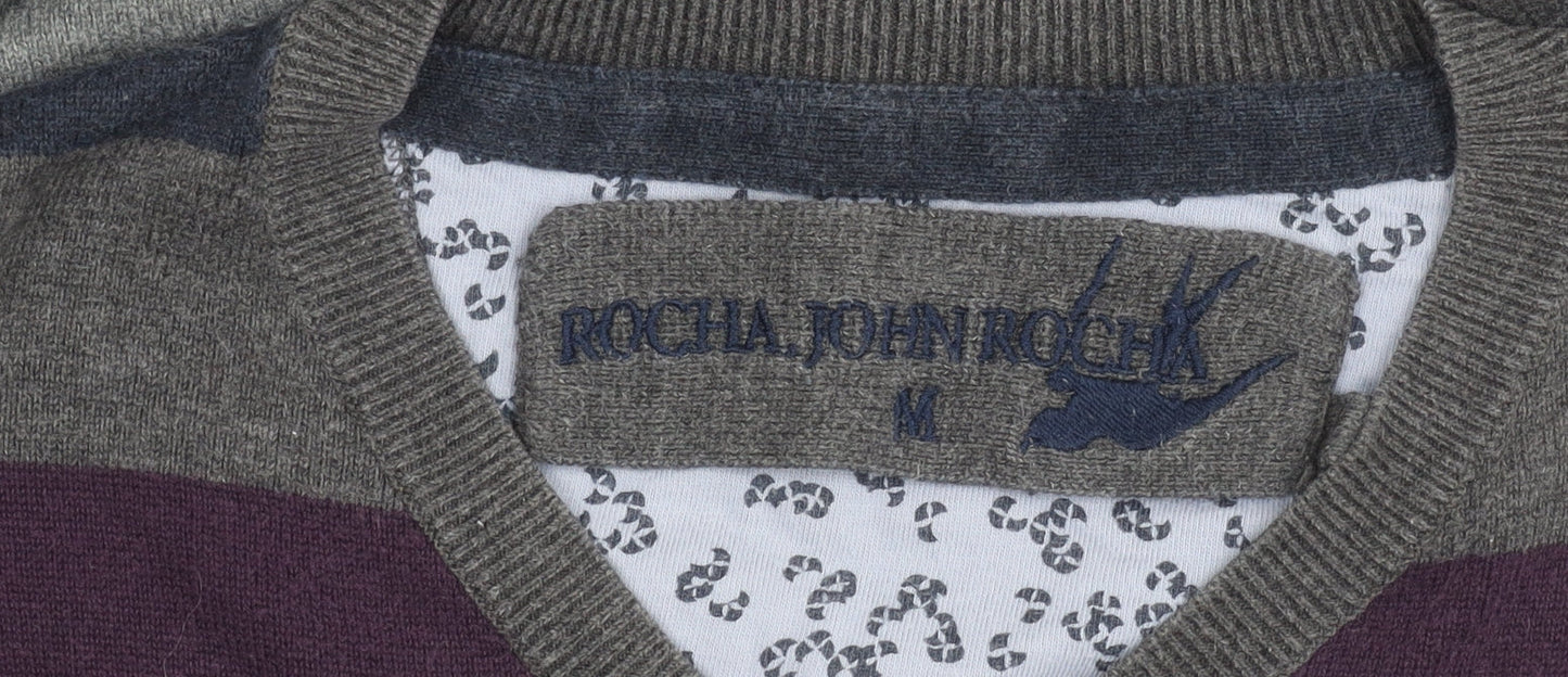 Rocha John Rocha Men's Multicoloured Medium Pullover
