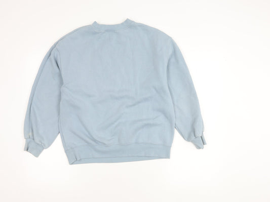 H&M Women’s Blue XS Garfield Pullover Sweatshirt