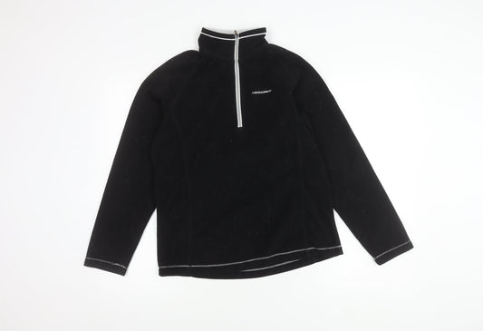 Womens UK Size 10 Craghoppers Black Full Zip Sweatshirt