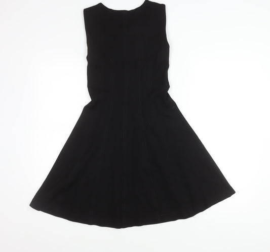 Zara Basic Women's Black Sleeveless Dress S