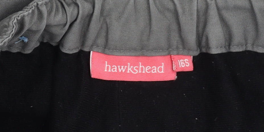 Hawkshead Women's Grey Cotton Trousers Size 16 Slim