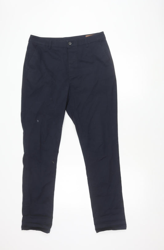 Mens UK Size 32 ASOS Blue Trousers