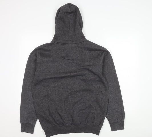 Mens UK Size S Pierre Cardin Grey Pullover Hoodie