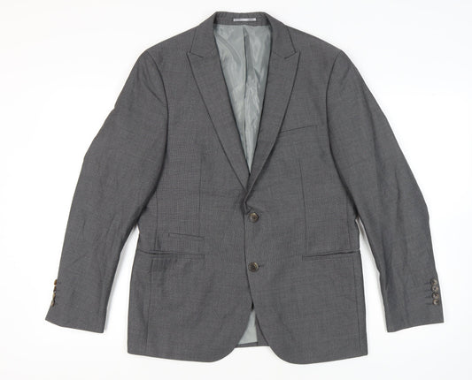 Altinyildiz Classics Men's Grey Blazer 54