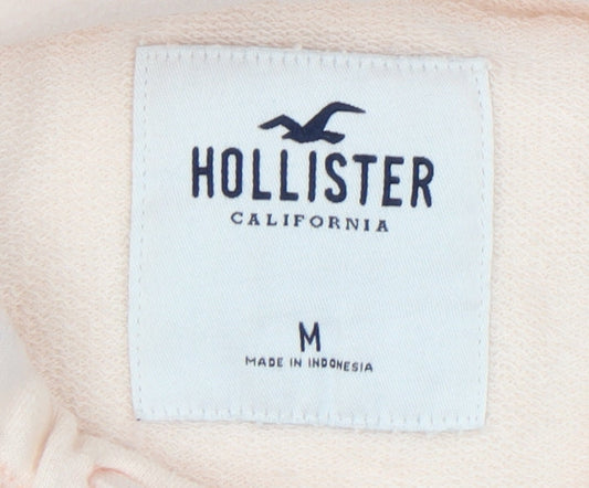 Hollister Women's Ivory Pullover Hoodie Size M