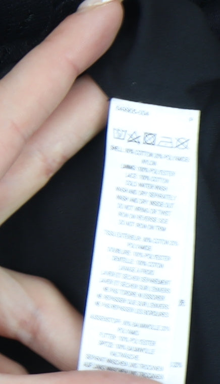 French Connection Women's Black Floral Sheath Dress Size 6