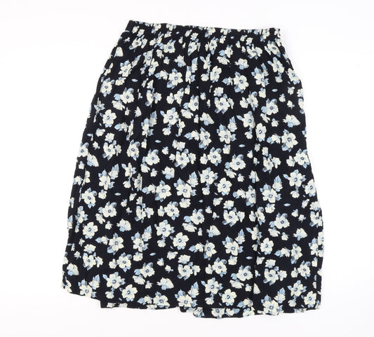 Marks and Spencer Women's Multicoloured Pleated Skirt Size 18