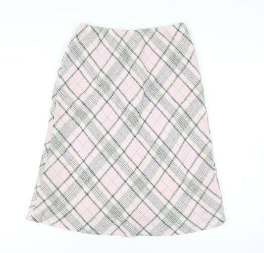 Minuet Women’s Multicoloured Check Skirt Size 14