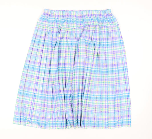 Classics Women's Multicoloured Pleated Skirt Size 26