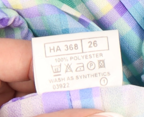 Classics Women's Multicoloured Pleated Skirt Size 26