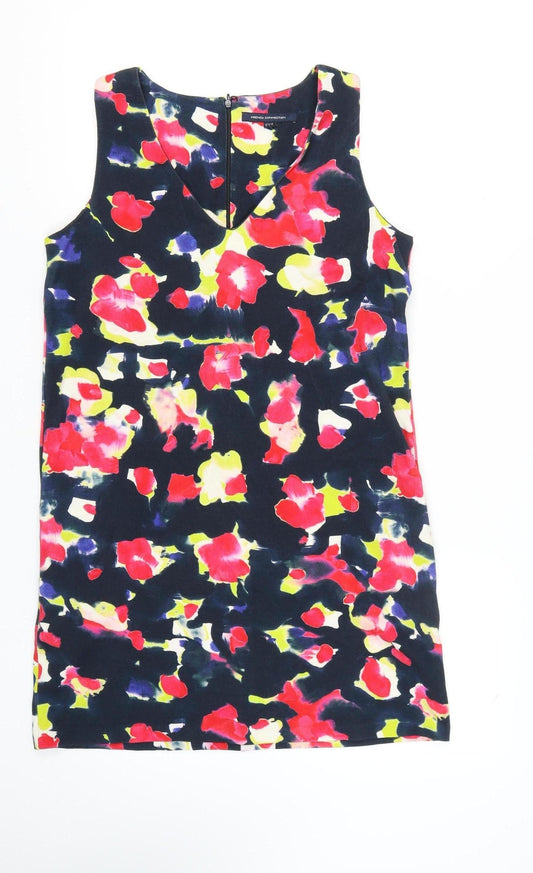 Additional front view of French Connection Women's Floral Sheath Dress, size 12
