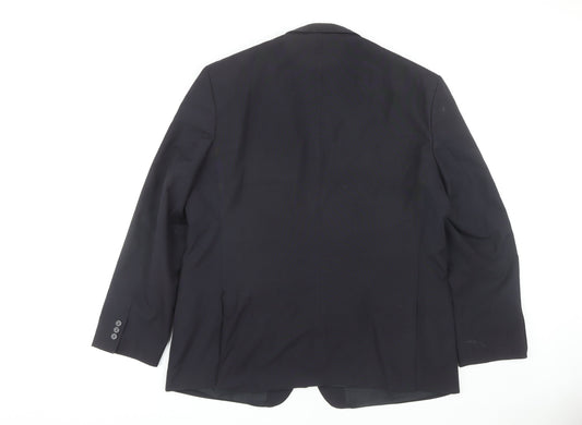Mens UK Size 48 Thomas Nash Regular Black Suit Jacket