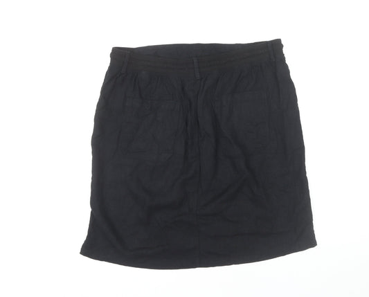 Marks and Spencer Women's Black Skirt Size 14
