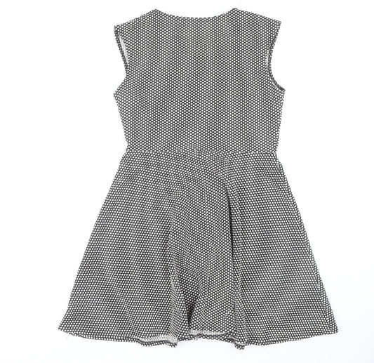 AX Paris Women's Black Fit & Flare Dress Size 12