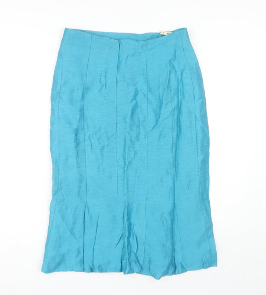 Minuet Women's Blue Straight Skirt Size 14