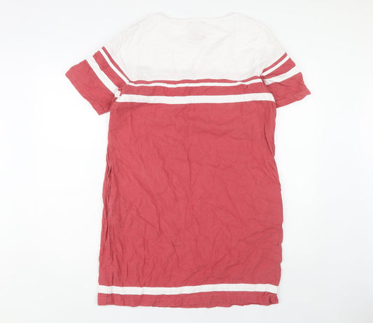 Next Women’s Red Striped Dress Size 14