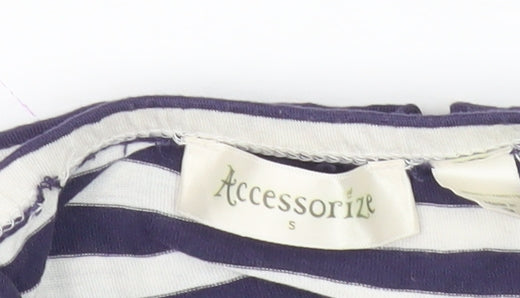 Accessorize Women's Striped Strapless Midi Dress S