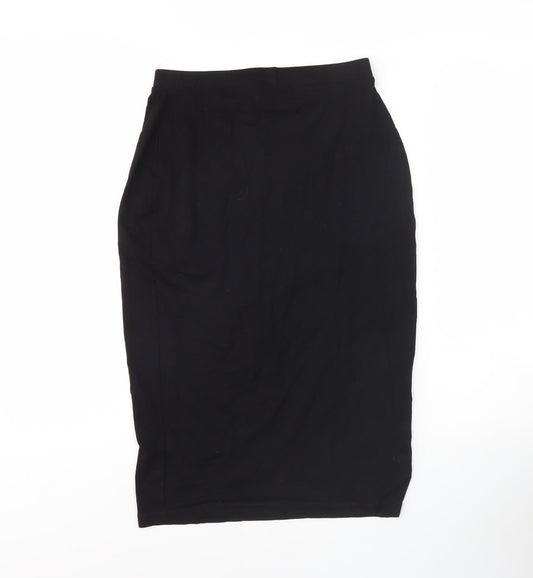 ASOS Women's Black Midi Pencil Skirt Size 10