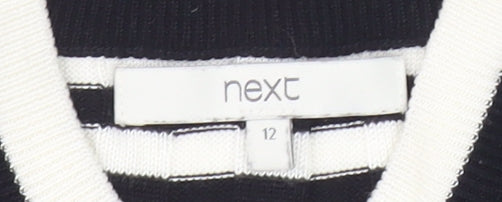 Womens UK Size 12 NEXT Black Pullover Jumper