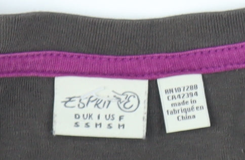 Esprit Women's Multicoloured Butterfly T-Shirt, Size S