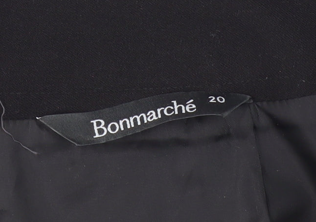 Bonmarché Women's Black Size 20 Pencil Skirt