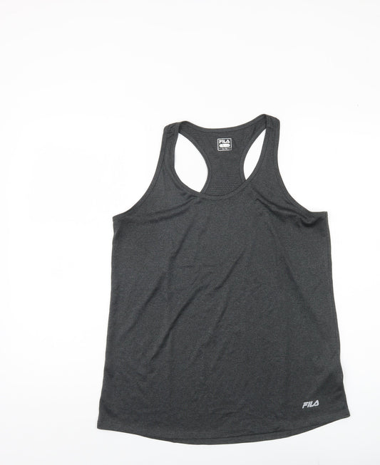 Womens UK Size L FILA Black Gym & Training Tank