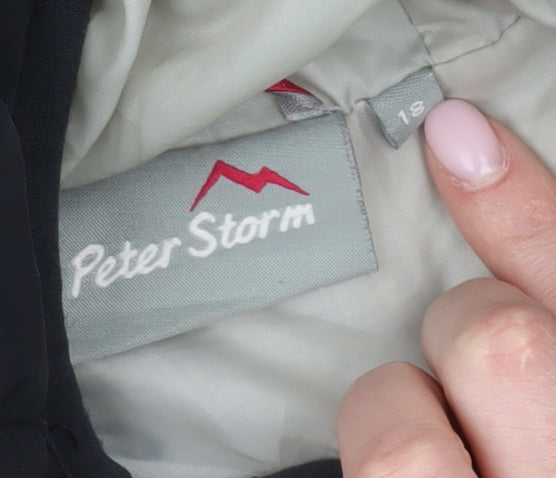 Womens UK Size S Peter Storm Black Puffer Jacket