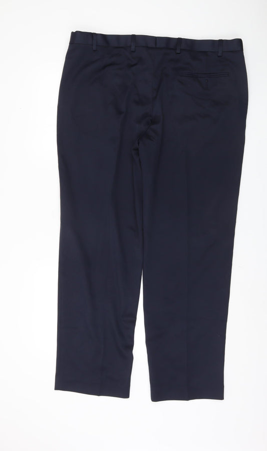 Marks and Spencer Men's Navy Dress Pants 40 Regular