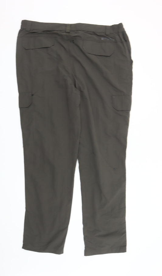 Mountain Warehouse Men's Green Cargo Trousers 40R