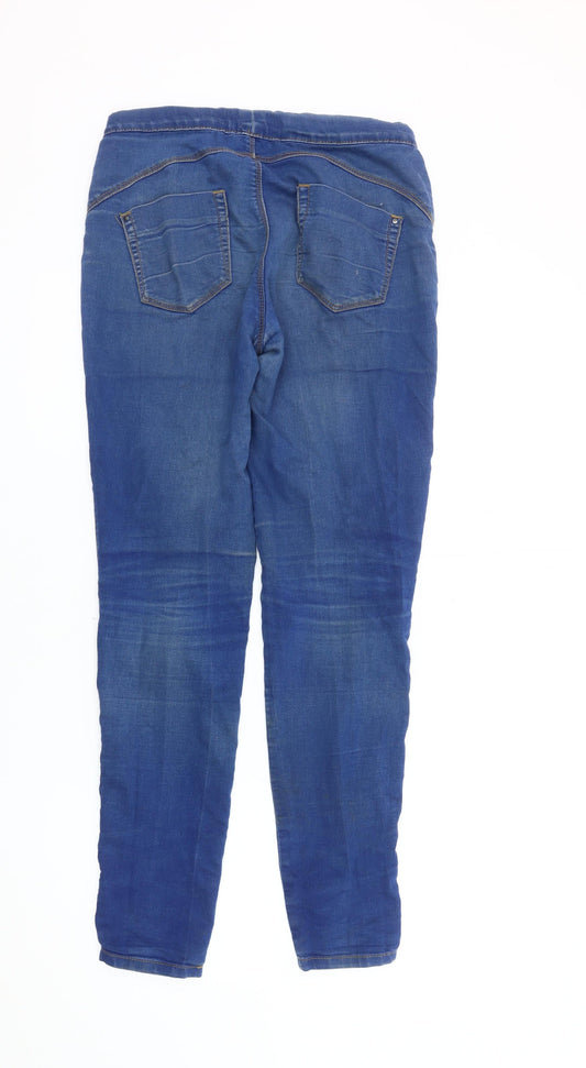 Womens UK Size 10 Denim Co Regular Fit Skinny Blue Jeans