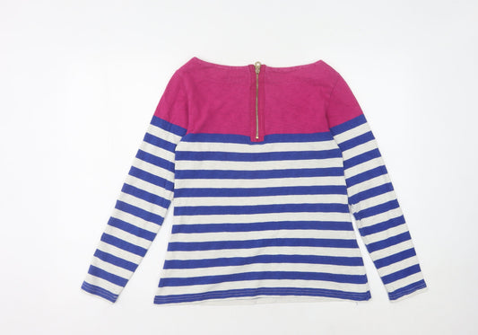 Womens UK Size 8 Joules Multicoloured Basic T-Shirt