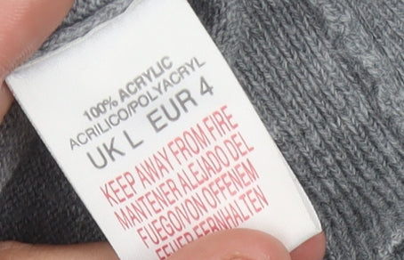 River Island Grey Full Zip Hooded Jumper L for Men