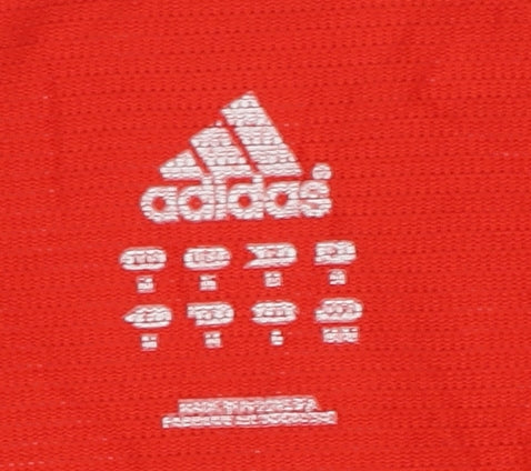 Adidas Men's Red T-Shirt Size M Jersey Style