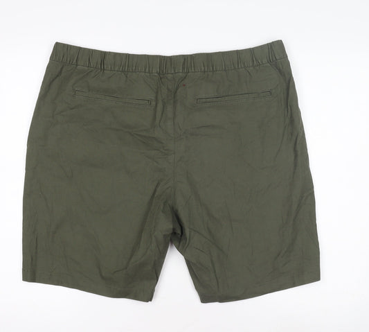 Marks and Spencer Men's Green XL Casual Shorts