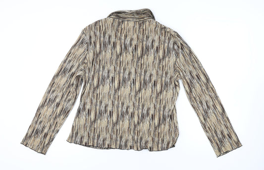 Bonmarché Women's Multicoloured Button-Up Shirt